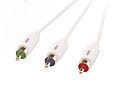 1m Component Video Cable - Lindy Premium White 37630