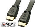 Lindy 5m Flat HDMI Cable - Gold Plated - 41184