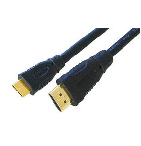 10m Mini HDMI to HDMI Cable Premium HDMI 1.4 Gold Plated