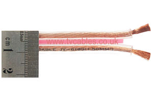 Speaker Cable 189 x 0.10mm 99.999% Spaced OFC