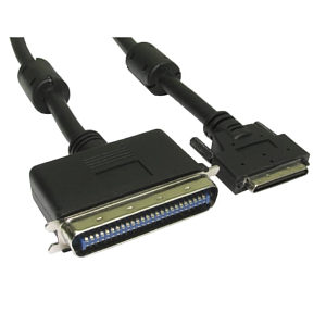 SCSI 1 to SCSI 5 Cable 50 Pin Centronic to 68 Pin VHDCI