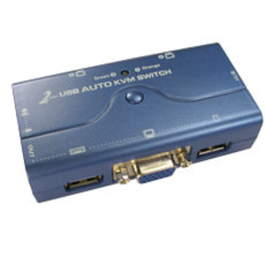 2 Port Compact KVM Switch - SVGA & USB