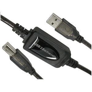 20m USB 2.0 Active A to B Cable