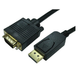 2m DisplayPort (M) to VGA (M) Cable