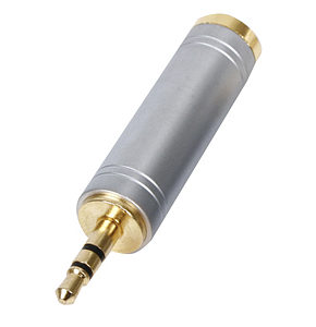 3.5mm Stereo Plug to 6.35mm Stereo Socket