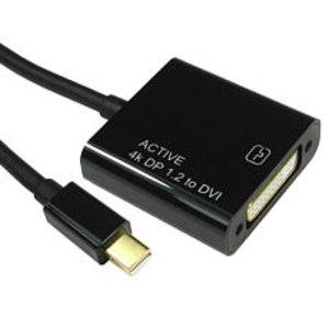 Mini DisplayPort V1.2 to DVI-D Adapter, 4k (Active)