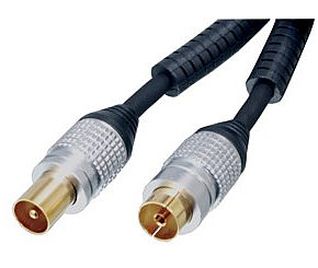 10m TV Aerial Extension Cable OFC Male to Female Lead
