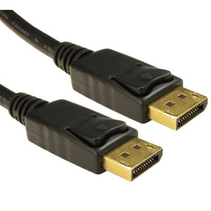 5m Displayport Cable Premium Gold Plated Locking