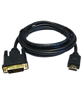 7m DVI to HDMI Cable - Gold Plated Pro Grade