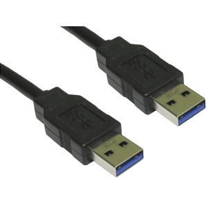 USB 3.0 A Male to Male Cable 5m Black