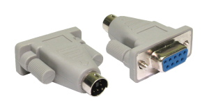 PS/2 (M) to Serial (F) Mouse Adapter