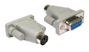 PS/2 (F) to Serial (F) Mouse Adapter