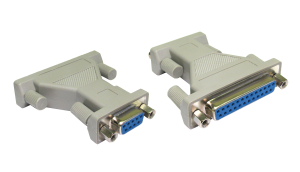 D9 (F) to D25 (F) Serial Adapter