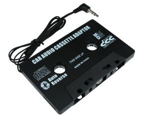3.5mm Jack to Cassette Adapter - Black