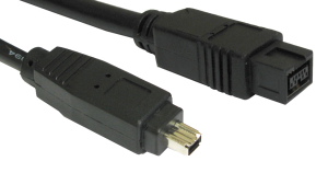 5m Firewire 9 Pin to 4 Pin Cable