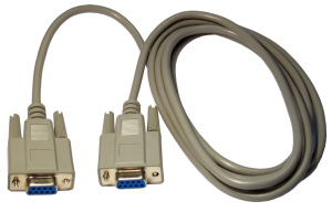 2m D9 Female to Female Serial Cable