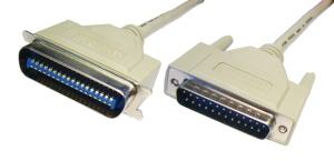 5m D25 (M) to 36 Centronic (M) IEEE 1284 Printer Cable