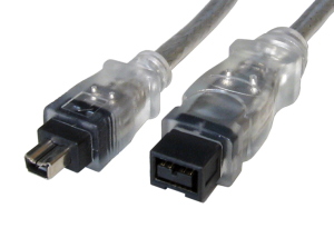 2m Firewire 9 Pin (M) to 4 Pin (M) Cable