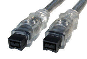 2m Firewire 9 Pin (M) to 9 Pin (M) Cable