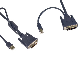 DVI-D + USB Cable
