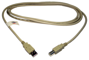 2m USB 2.0 Type A (M) to Type B (M) Data Cable