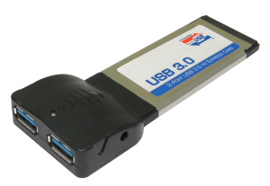 2 Port USB3.0 Express Card 34mm