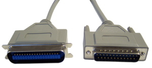 2m D25 (M) to 36 Centronic (M) Parallel Printer Cable