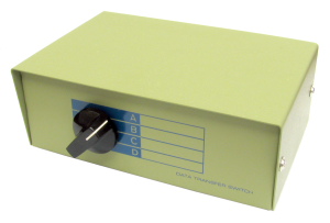 4 Port D25 (F) Serial Switch Box