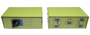 4 Port D9 (F) Serial Switch Box
