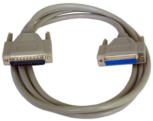 2m D25 (M) to D25 (F) Serial Cable, All Lines