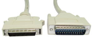 1m SCSI 1-2 D25 (M) to Half Pitch 50 (M) Cable
