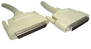 1m SCSI 3 Half Pitch 68 M to M Cable
