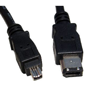 3M Firewire 400 Data Cable 6 Pin to 4 Pin 