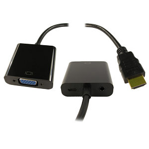 HDMI to VGA Converter with Audio and USB Power