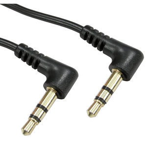 1.5m Angled 3.5mm Jack Cable Stereo 90 Degree