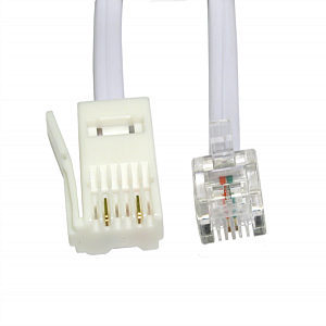 BT to RJ11 Cross Over Cable 5m 2 Wire
