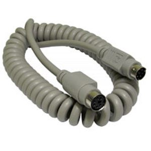 2Mtr Coiled PS/2 Extension Cable