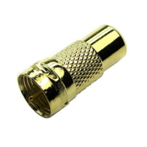 F Connector (male) to RCA (female) Adapter