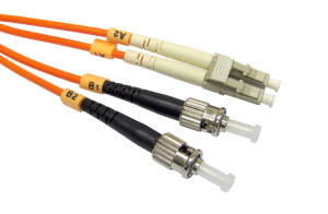 30m Fibre Optic Cable LC-ST orange 50/125 OM2
