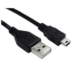 1.8m USB2.0 Type A (M) to Mini B (M) Cable