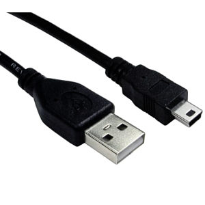 Mini USB Cable USB Type A to Mini B