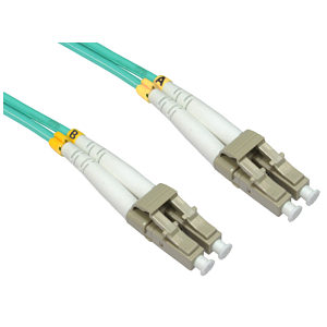 0.5m LC-LC OM4 Fibre Optic Network Cable