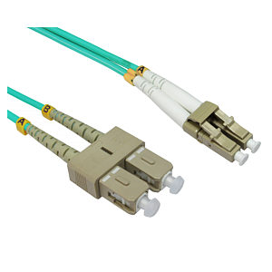 0.5m LC-SC OM4 Fibre Optic Network Cable