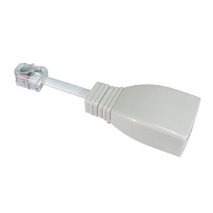 RJ11 Plug - BT Socket Adaptor | TVCables