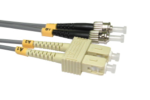 0.5m Fibre Optic Cable ST-SC 62.5/125 OM1