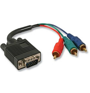 SVGA to Component Video Cable 2m