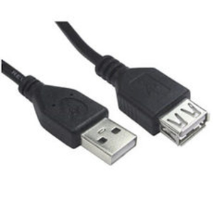 0.5m USB2.0 Type A (M) to Type A (F) Extension Cable