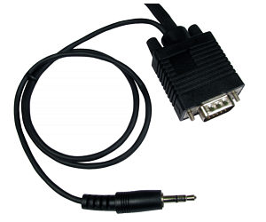 VGA & 3.5mm Cable PC to TV Lead 20m