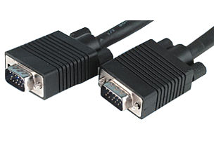 2m VGA Cable - 15 Pin VGA Monitor Cable