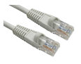 Snagless CAT6 Low Smoke LSZH Patch Cable, 1.5m, Grey